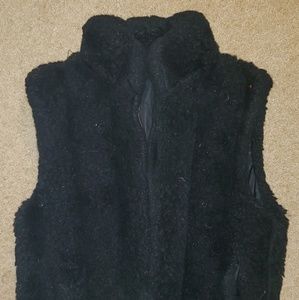 Forever 21 Large Faux Fur Vest